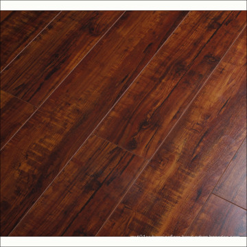 Brushed Rustic Style HDF Laminate Floor